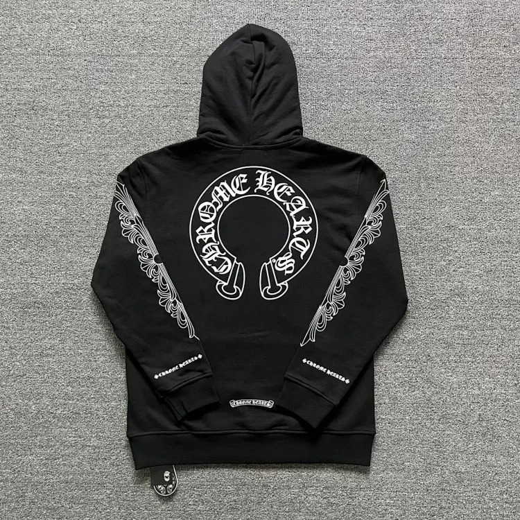 CH cross hooded sweatshirt is versatile and fashionable