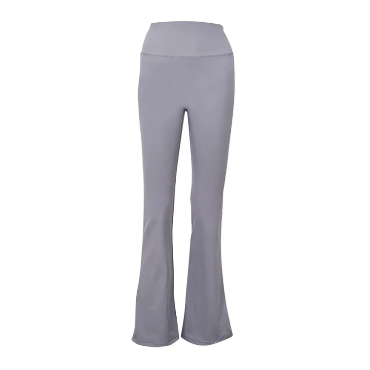 Slimming bell-bottoms, fitness wide-leg pants, high-waisted yoga, Pilates, butt lift, original naked feel *No quality issues, no returns without reason