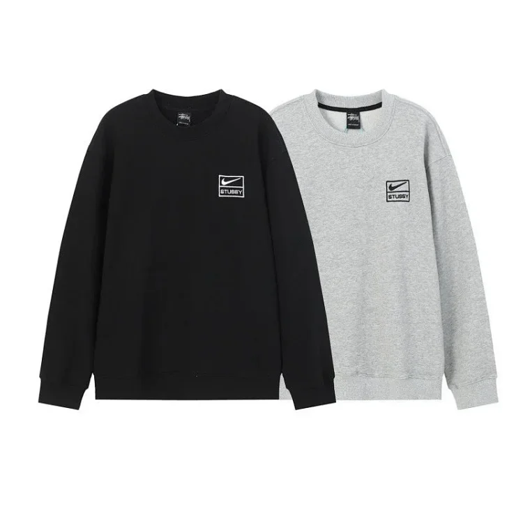 24 S Letter Co-branded Series Loose and Simple Terry Suit