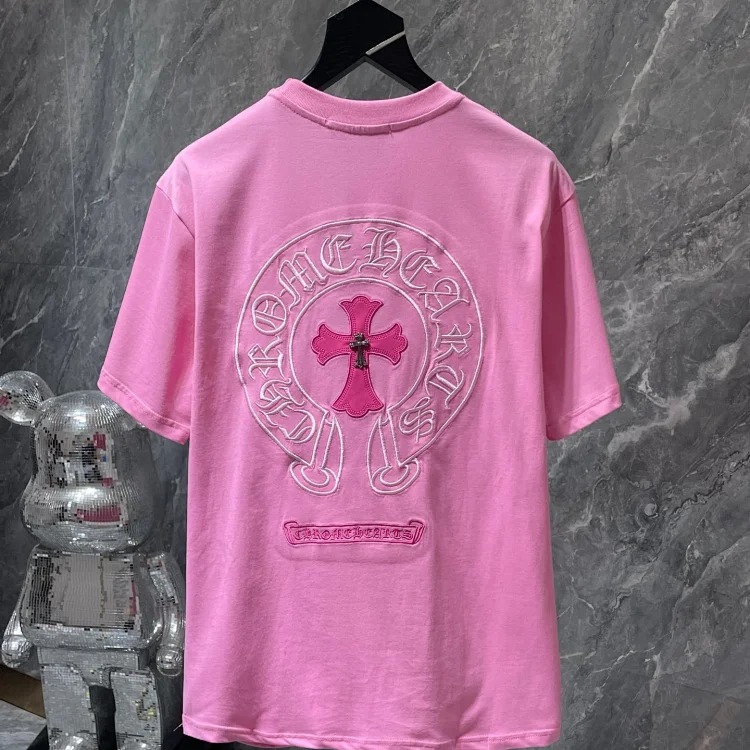 CH summer European and American street hip-hop short-sleeved series for men and women
