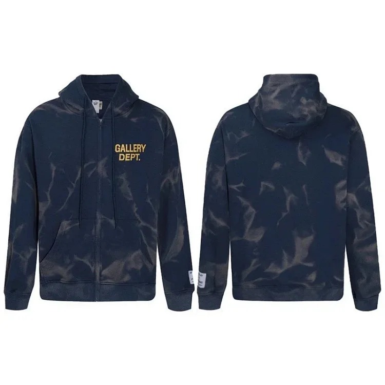 Distressed brain print casual loose hooded sweatshirt for men and women