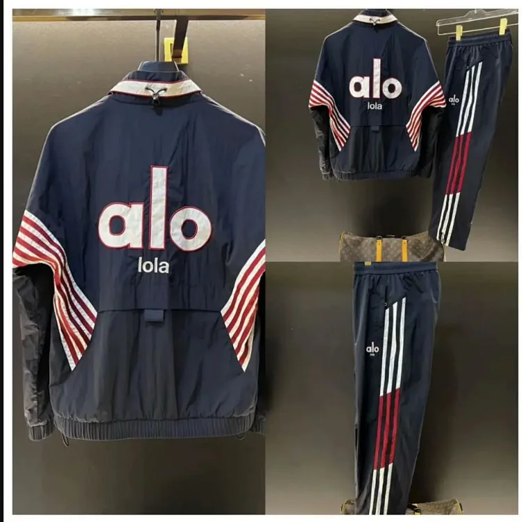 Trendy new ALO light luxury sports suit