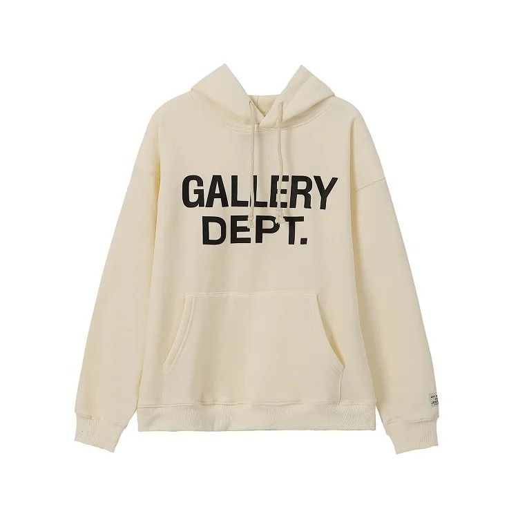 Retro distressed GD brain casual loose hooded sweatshirt for men and women with the same style hoodie