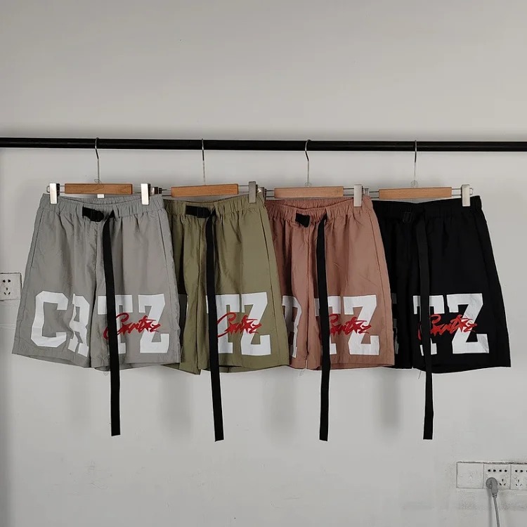 Printed summer new style street loose casual trendy brand hip-hop five-point shorts