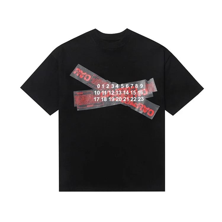 pure cotton digital short sleeves for men and women
