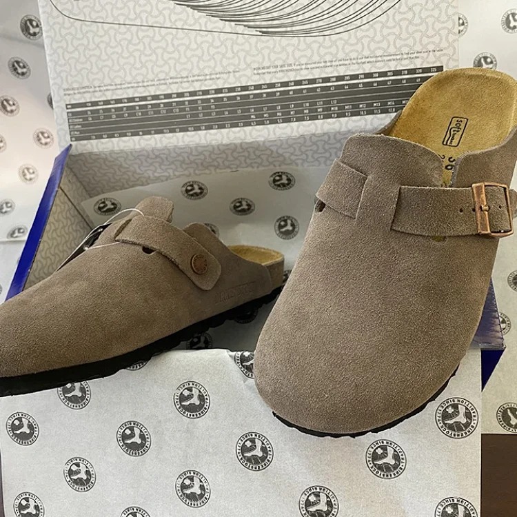 Sandals Baotou Fishing Slippers Cork Shoes Outerwear Half Shoes Cowhide Summer Thick Sole Sneakers