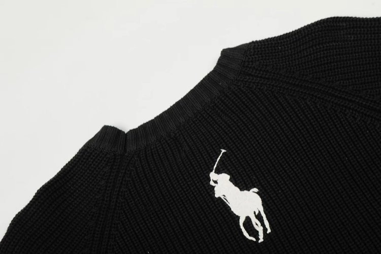 Ralph Lauren New Round Neck Embroidered Knitted Sweater