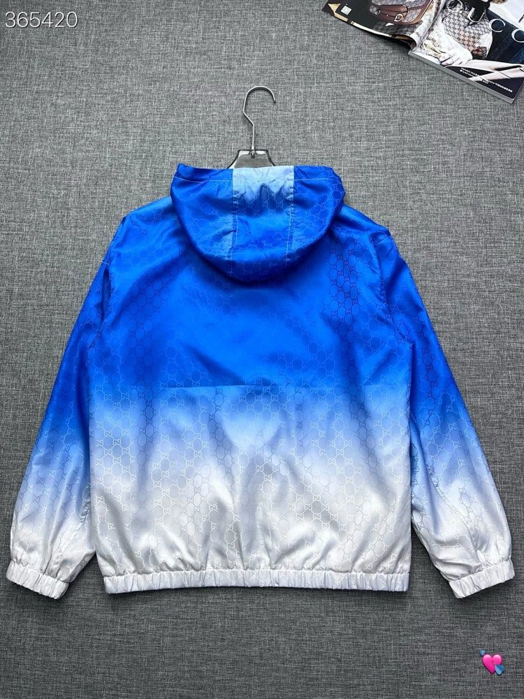 GUCCI 2026 new men's fashionable casual hooded Jacket
