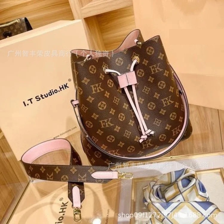 Louis Vuitton Bag Baguette Baguette Old Flower Bag Tote Women's Bag Bucket Pillow Crossbody Bag