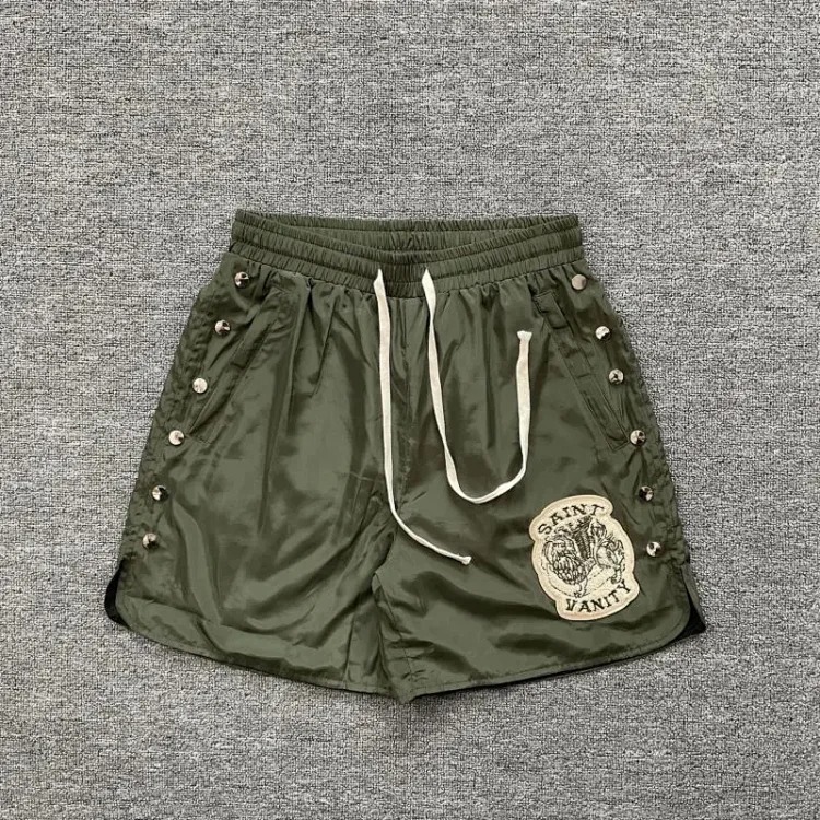 Saint letter towel embroidered hooded short-sleeved shirt casual shorts suit