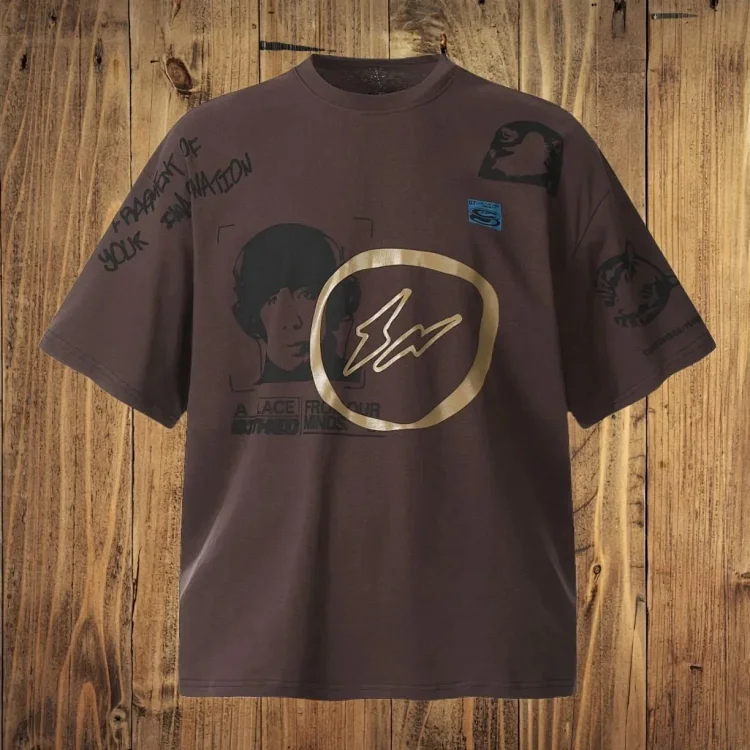 TRAVIS SCOTT American street short-sleeved 24ss new album peripheral VINTAGE niche trendy brand retro T-shirt