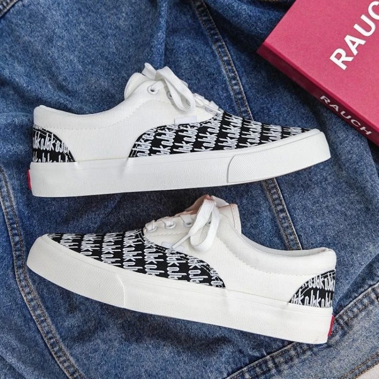 Wansi Board Shoes, One Foot Low Cut ShoesFear of God X Vans Era 95 Dx White Black Fog