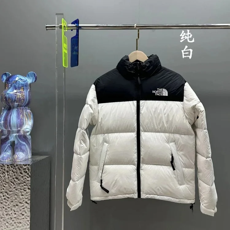 American Version 1996 Down Jacket Classic Splicing Down Jacket Warm Jacket Couple Style
