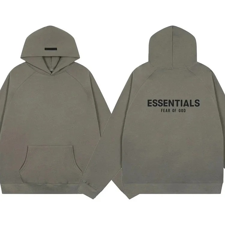 Trendy brand hooded sweatshirt plus velvet spring and autumn couple's coat