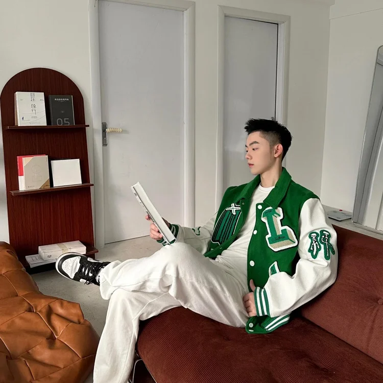 V Wizard of Oz baseball uniform jacket for men and women