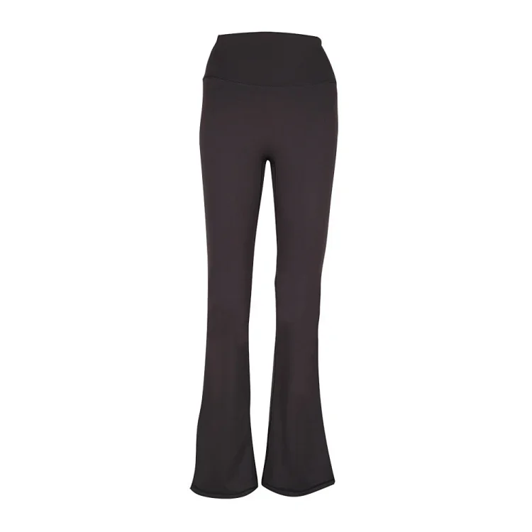 Slimming bell-bottoms, fitness wide-leg pants, high-waisted yoga, Pilates, butt lift, original naked feel *No quality issues, no returns without reason