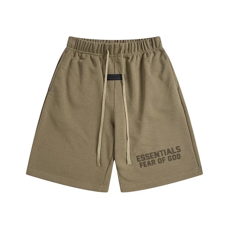 Multi-line shorts ES cotton sports shorts casual five-quarter pants street fashion loose