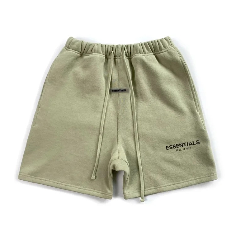 Multi-line shorts ES cotton sports shorts casual five-quarter pants street fashion loose