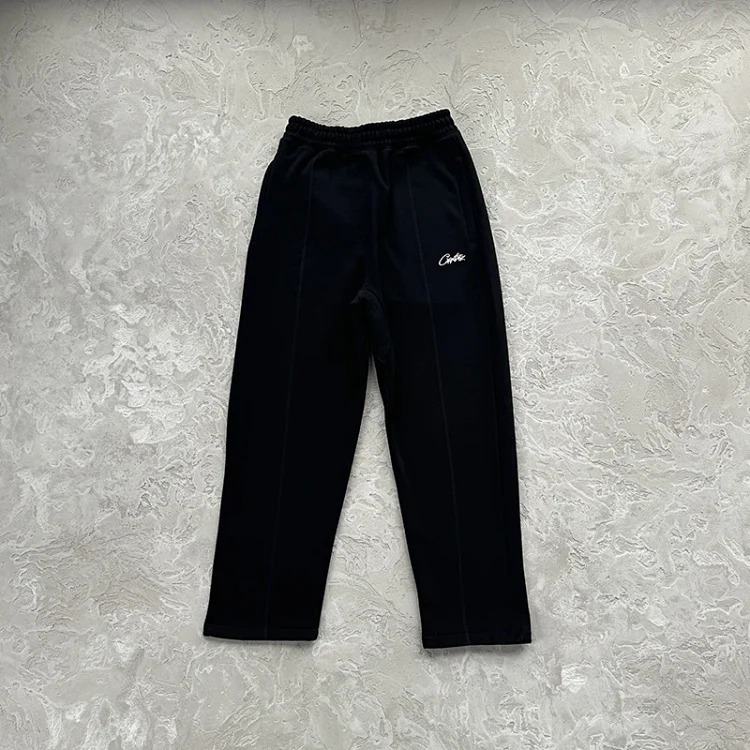 Hip-hop street dance embroidered letters knitted sweatpants men's sportswear