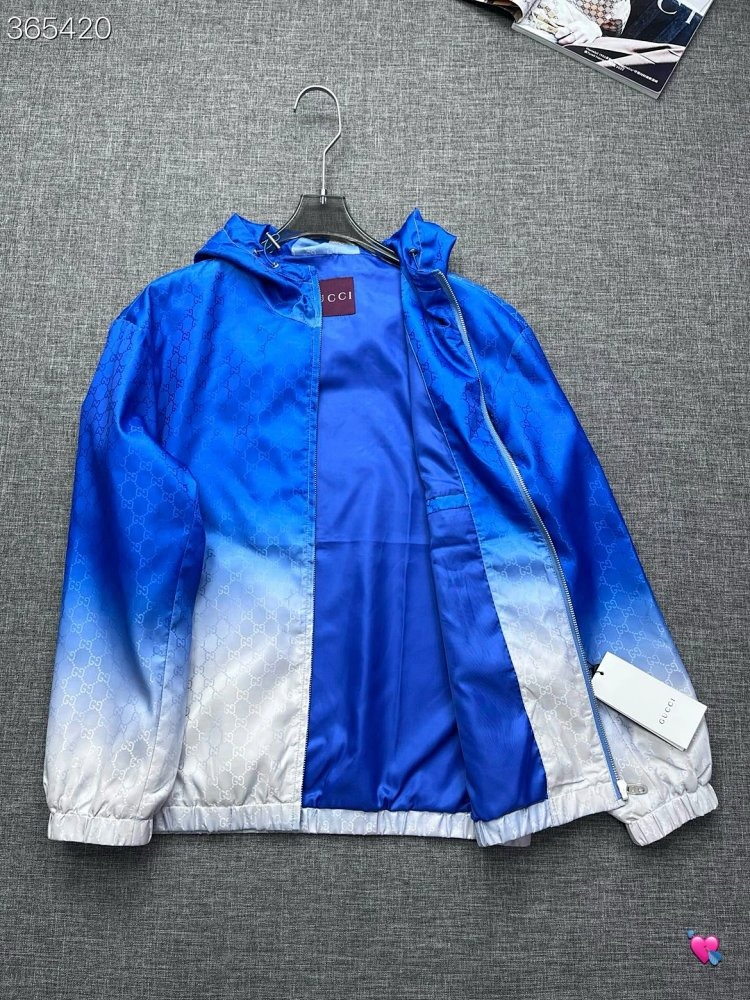 GUCCI 2026 new men's fashionable casual hooded Jacket