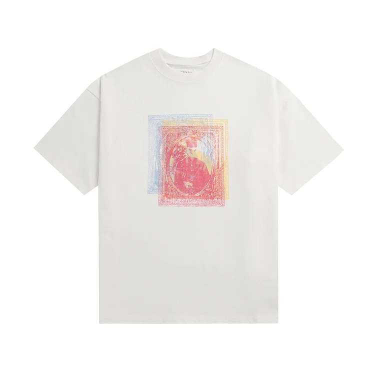 pure cotton digital short sleeves for men and women