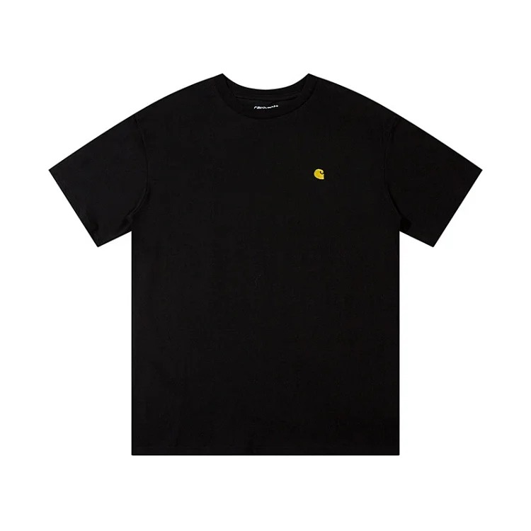 Kaha letter short-sleeved T-shirt for men and women