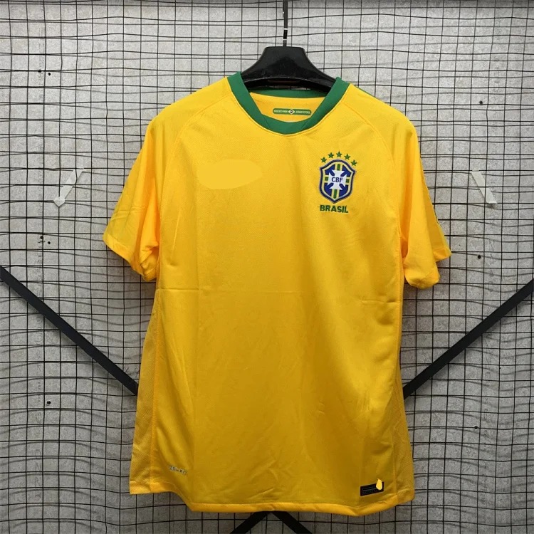 Retro national team series 06 Brazil 04 Portugal France Argentina Germany home and away short-sleeved and long-sleeved