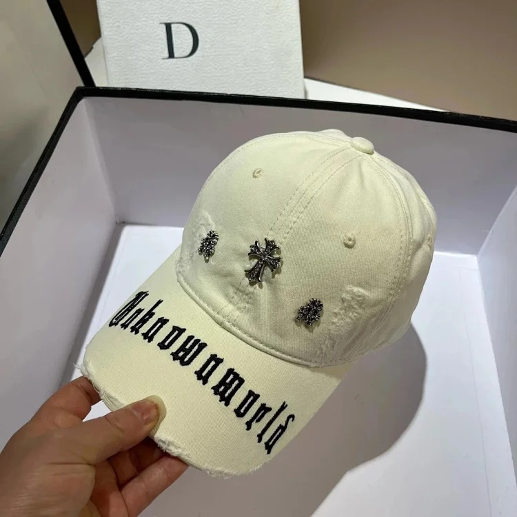 Personalized washed hole duck baseball cap