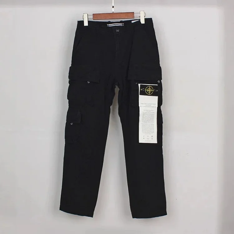 Stone Island STONEISLAGDS four-bag washable functional side-marked casual overalls for men and women for couples