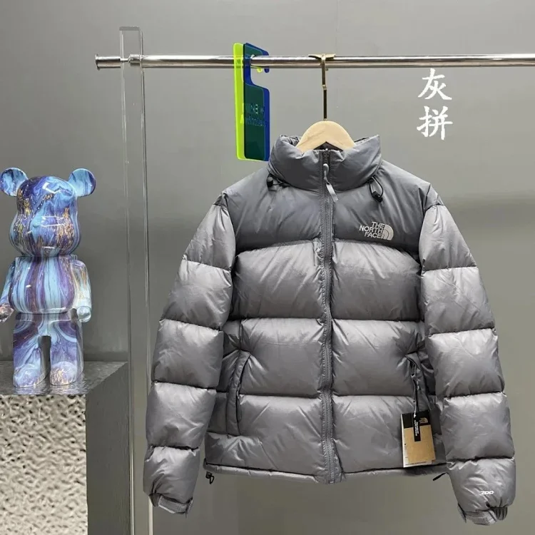 American Version 1996 Down Jacket Classic Splicing Down Jacket Warm Jacket Couple Style