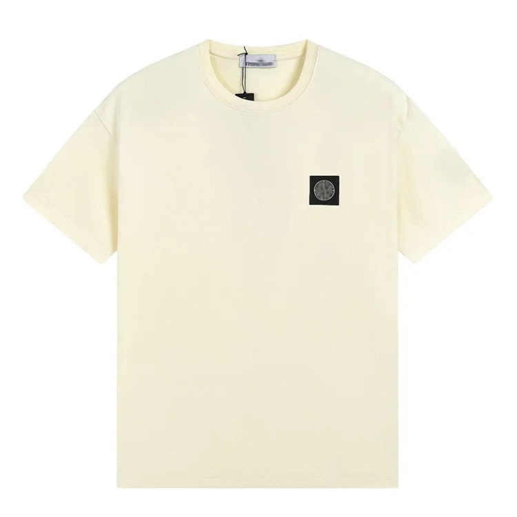 Shitongdao casual short-sleeved T-shirt printed loose round neck same style for men and women