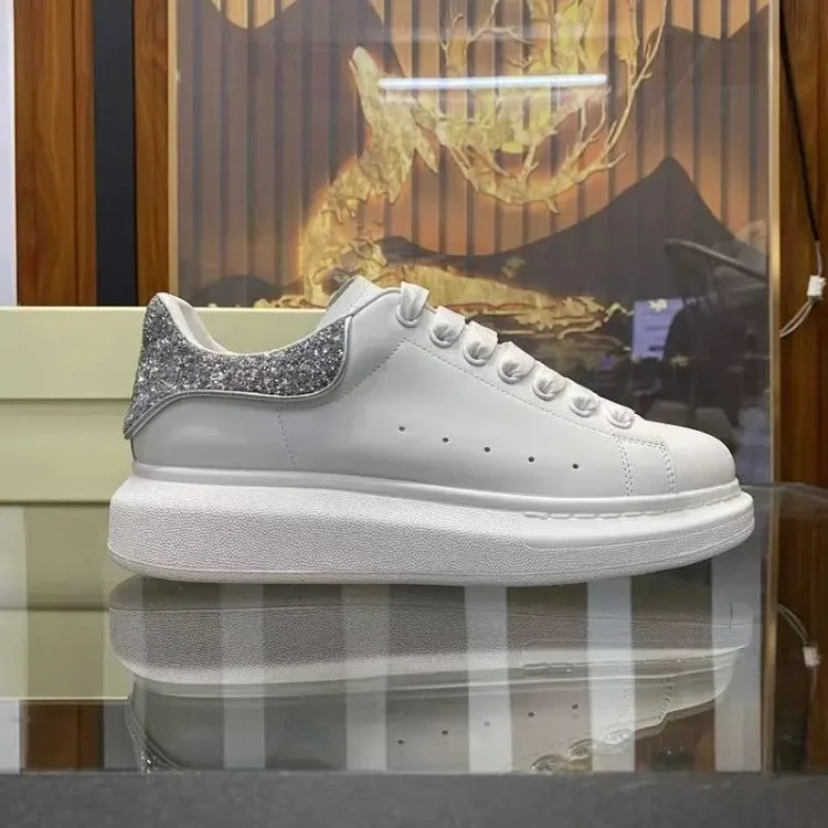 Sneakers, Platform Shoes, White Classic Version, High Spring and Summer Casual Shoes, Thick