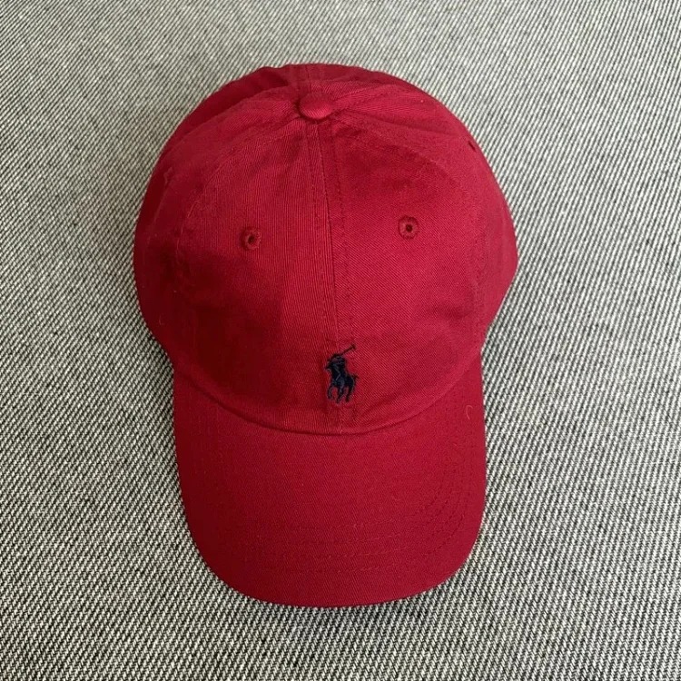 Foreign trade Ralph Lauren raff hat baseball cap men and women peaked cap polo sports pony logo embroidery couple baseball cap