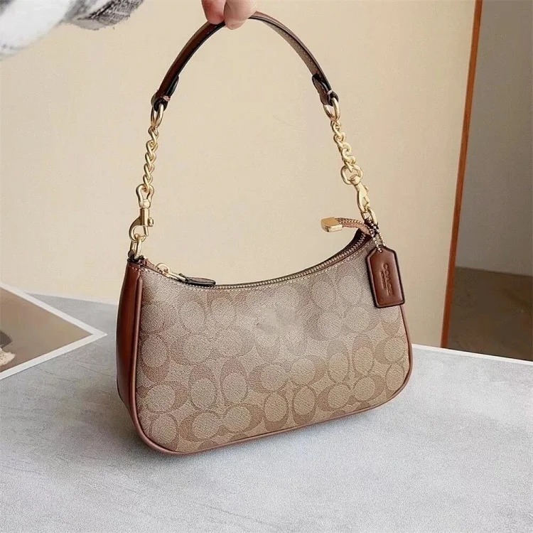 Louis Vuitton Bags Versatile High Bag Mahjong Women's Handbag Underarm Fashionable Crossbody Version Crescent Old