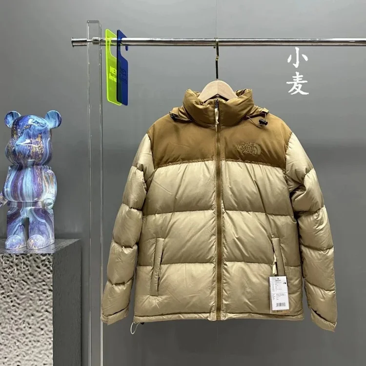 American Version 1996 Down Jacket Classic Splicing Down Jacket Warm Jacket Couple Style