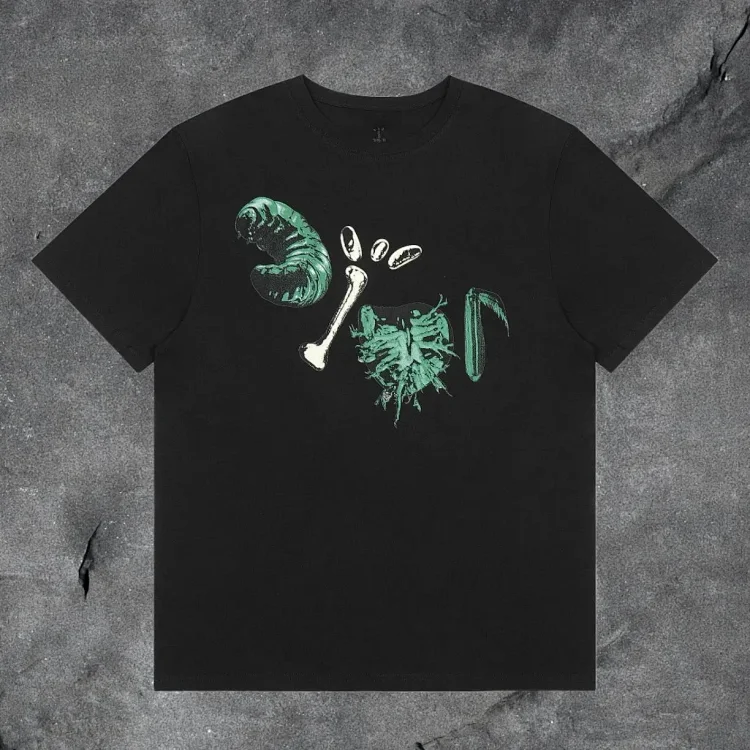 travis scott short-sleeved utopia ts joint utopia limited edition american high street t-shirt