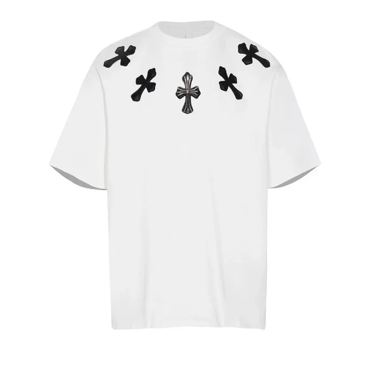 CH summer European and American street hip-hop short-sleeved series for men and women