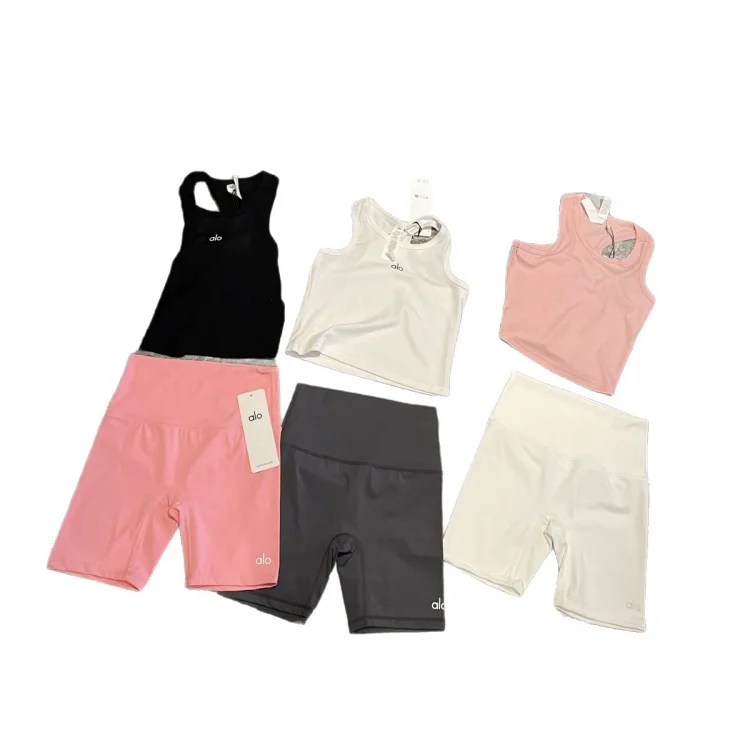 26 Summer Yoga Three-Point Cycling Pants High Waist Hip Lifting Tummy Tightening Fitness Running Sports Yoga Shorts *No quality issues and no reason to return