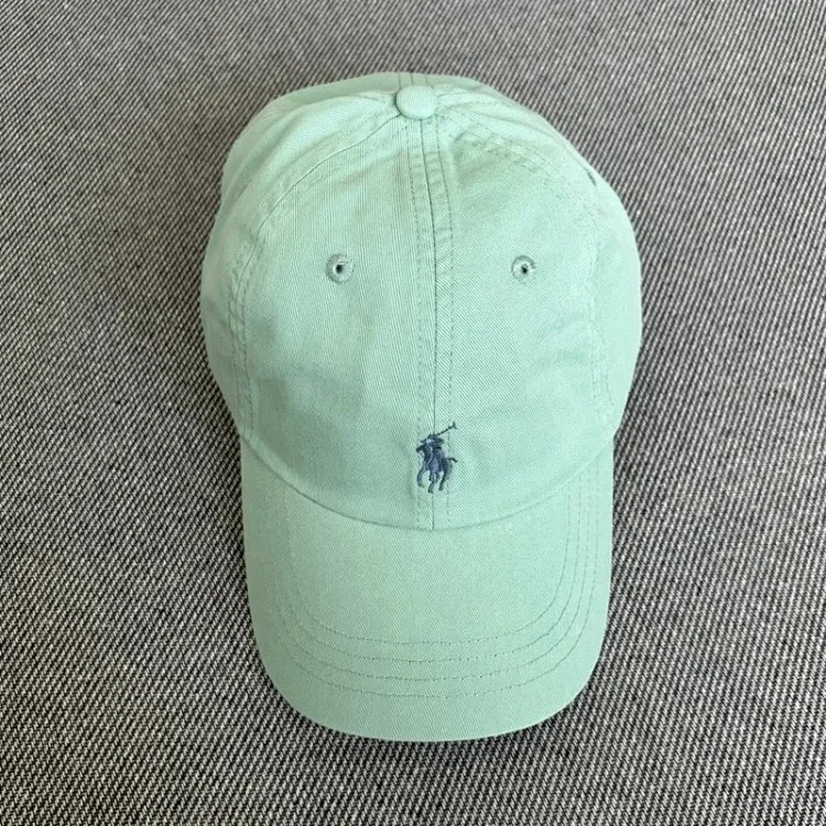 Foreign trade Ralph Lauren raff hat baseball cap men and women peaked cap polo sports pony logo embroidery couple baseball cap