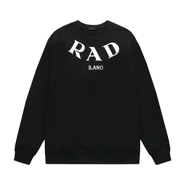 Correct version.Pulajia 24 series triangle label autumn and winter new Pujia high men's and women's long-sleeved T-shirts and sweatshirts