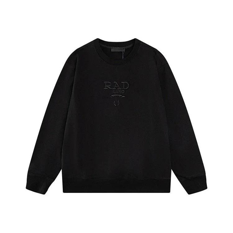 Correct version.Pulajia 24 series triangle label autumn and winter new Pujia high men's and women's long-sleeved T-shirts and sweatshirts