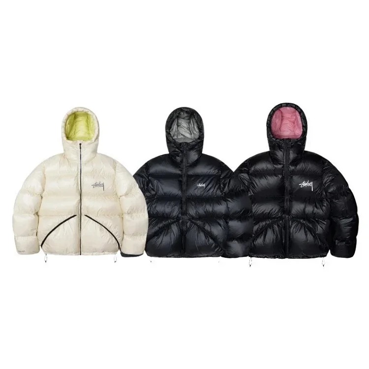 Moclose American Street Autumn and Winter Outdoor Loose Warm Solid Color Men's and Women's Down Bread Coat Couple Jacket