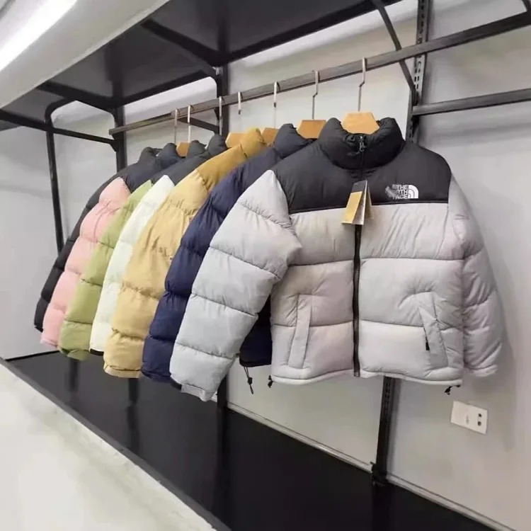Winter new 1996 men's down jacket men's American classic embroidery loose fashion casual trendy men's jacket