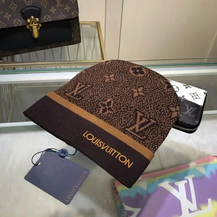 Versatile fashion trendy scarf and hat two-piece set ( )