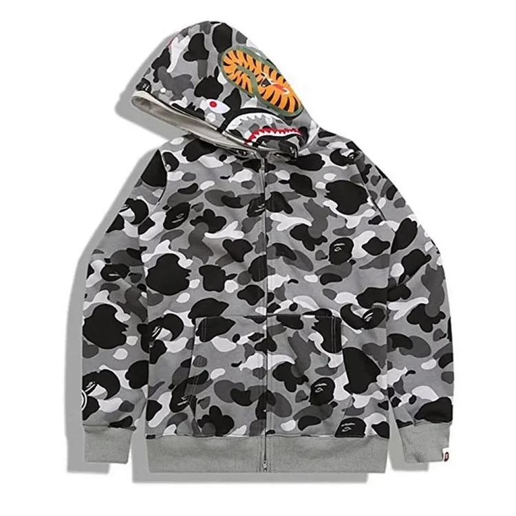 Trendy and fashionable high street sweatshirt jacket-SQ002be