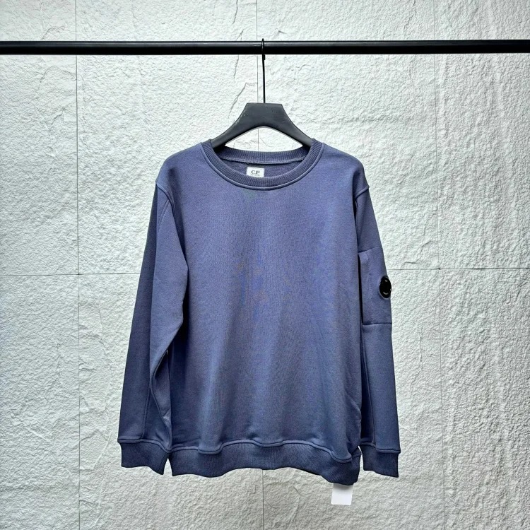 Casual loose round neck lens pullover sweatshirt