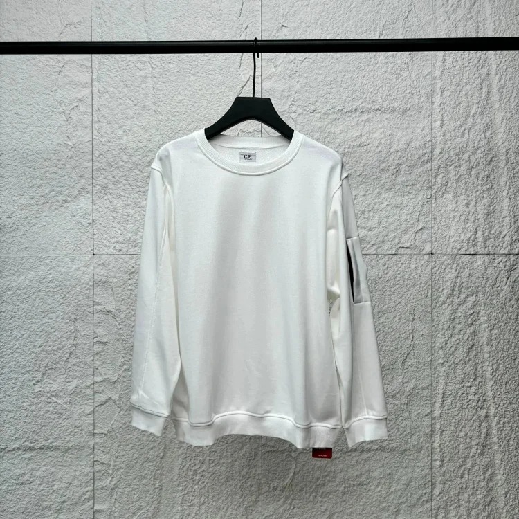 Casual loose round neck lens pullover sweatshirt