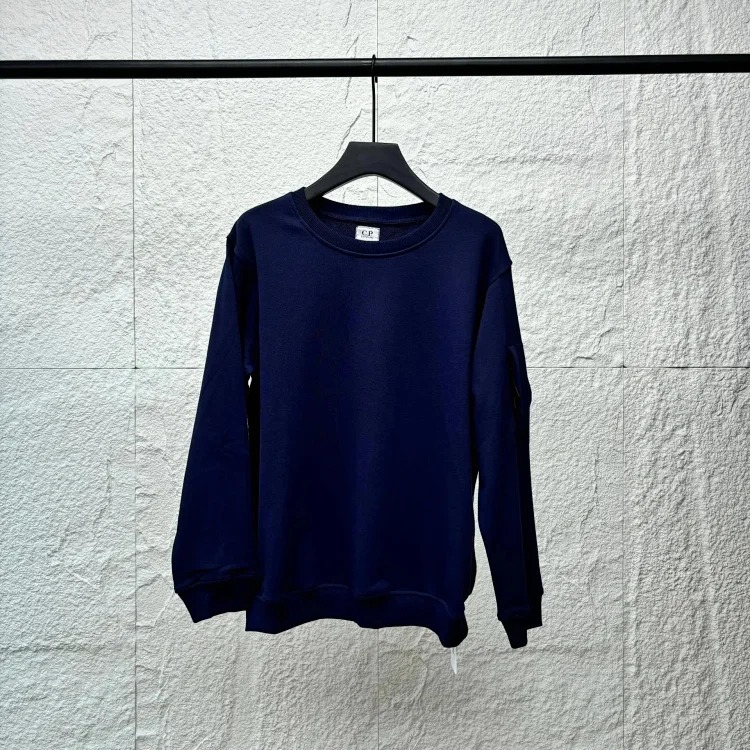 Casual loose round neck lens pullover sweatshirt