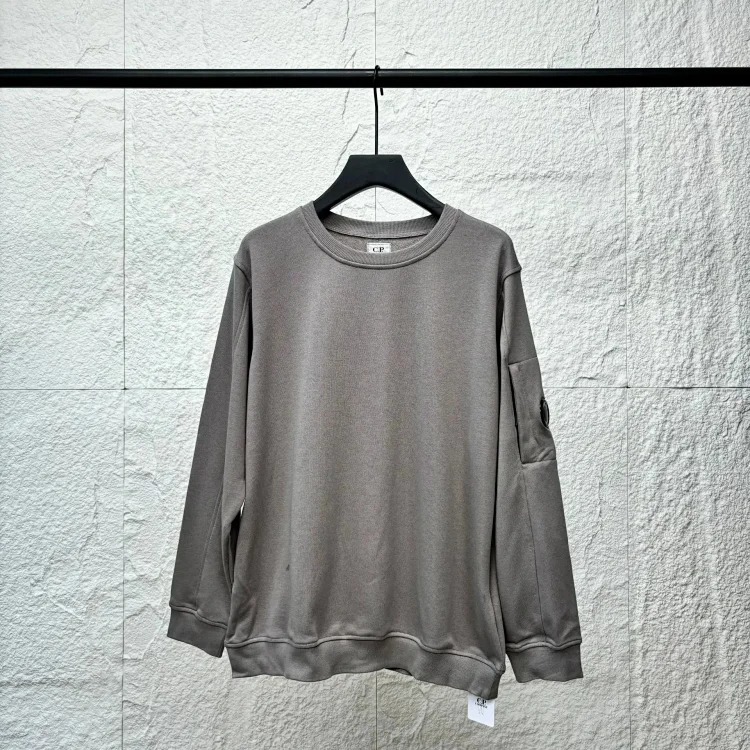 Casual loose round neck lens pullover sweatshirt