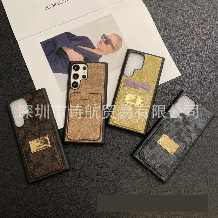 适用ihone17promax全包手机壳苹果16/15/14pro简约插卡保护套